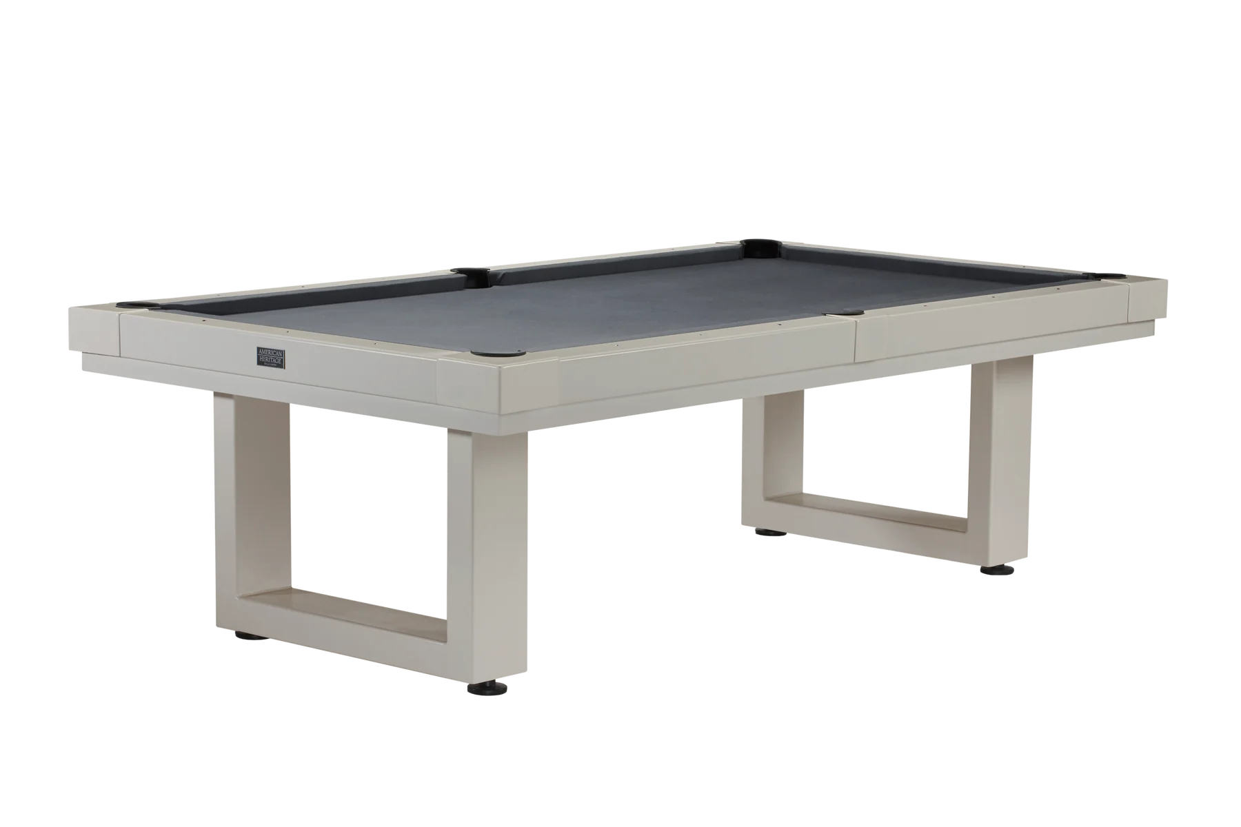 American Heritage Billiards Lanai 8' Outdoor Slate Pool Table In Oyster Grey