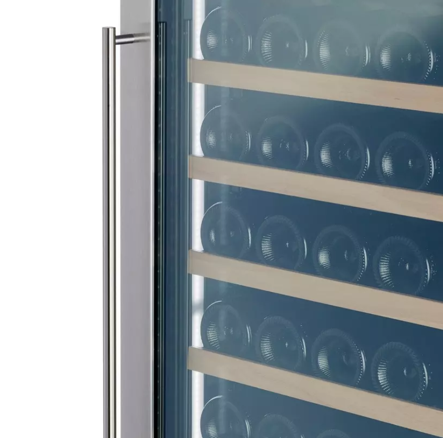 Latitude L 26" Smart Wi-Fi Dual Zone MAX Wine Cellar with Luxury Spacing and Steady-Temp Cooling