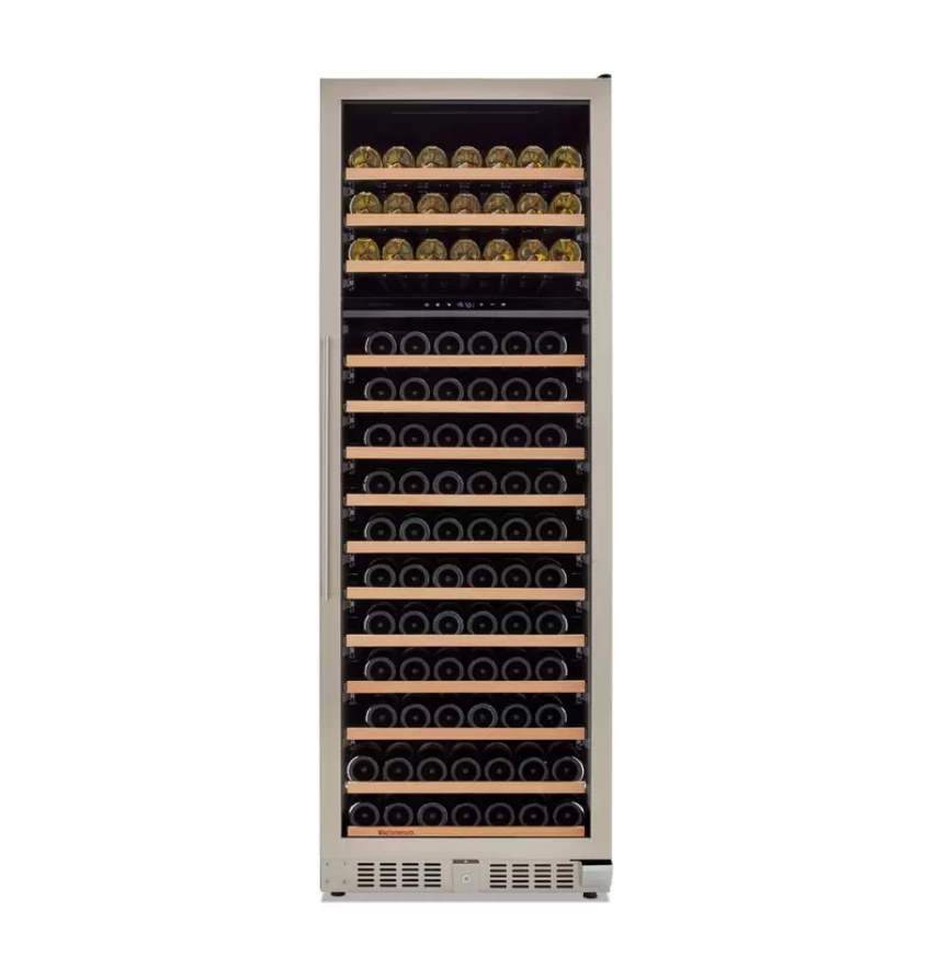 Latitude L 26" Smart Wi-Fi Dual Zone MAX Wine Cellar with Luxury Spacing and Steady-Temp Cooling