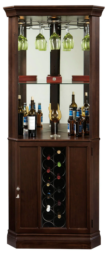 Howard Miller Piedmont III Corner Wine Cabinet