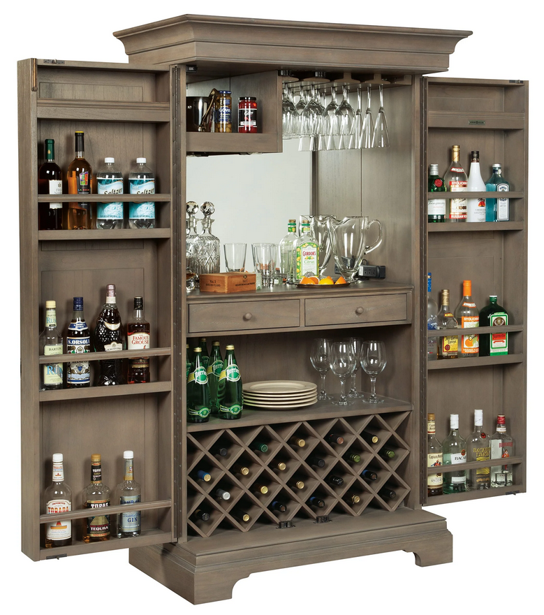 Howard Miller Passport Wine & Bar Cabinet