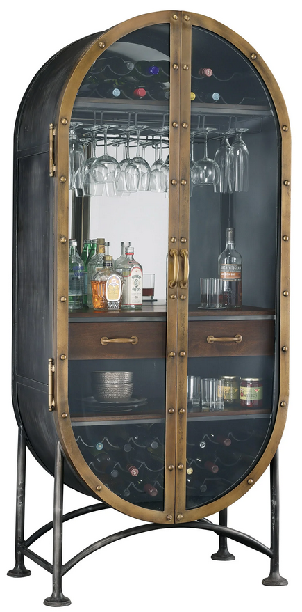 Howard Miller Boilermaker Wine & Bar Cabinet