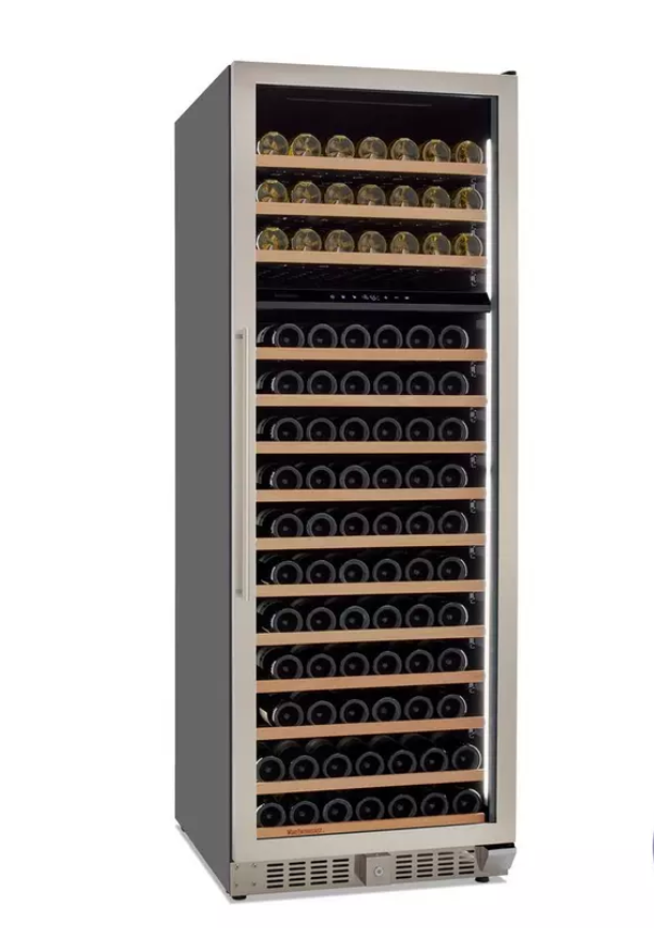 Latitude L 26" Smart Wi-Fi Dual Zone MAX Wine Cellar with Luxury Spacing and Steady-Temp Cooling