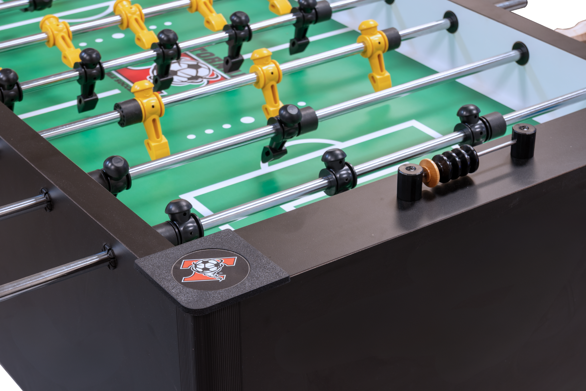 Tornado Classic II Foosball Table Noin-Coin in Black Suede