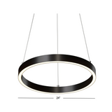 RAM Game Room 24" Round LED Table Light Fixture
