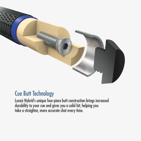 Lucasi® Rival Series LHRV25 Pool Cue