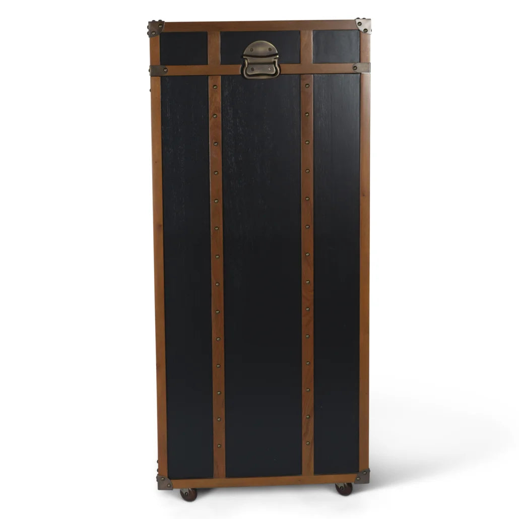Authentic Models Explorer Desk Trunk Liquor Cabinet