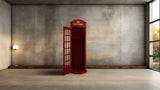RAM Game Room Old English Telephone Booth Cue Holder