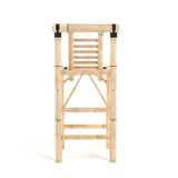 RAM Game Room Set of Two Bamboo Tiki Bar Stools