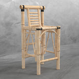 RAM Game Room Set of Two Bamboo Tiki Bar Stools