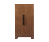 American Heritage Billiards Alta Wine & Spirit Cabinet in Brushed Walnut