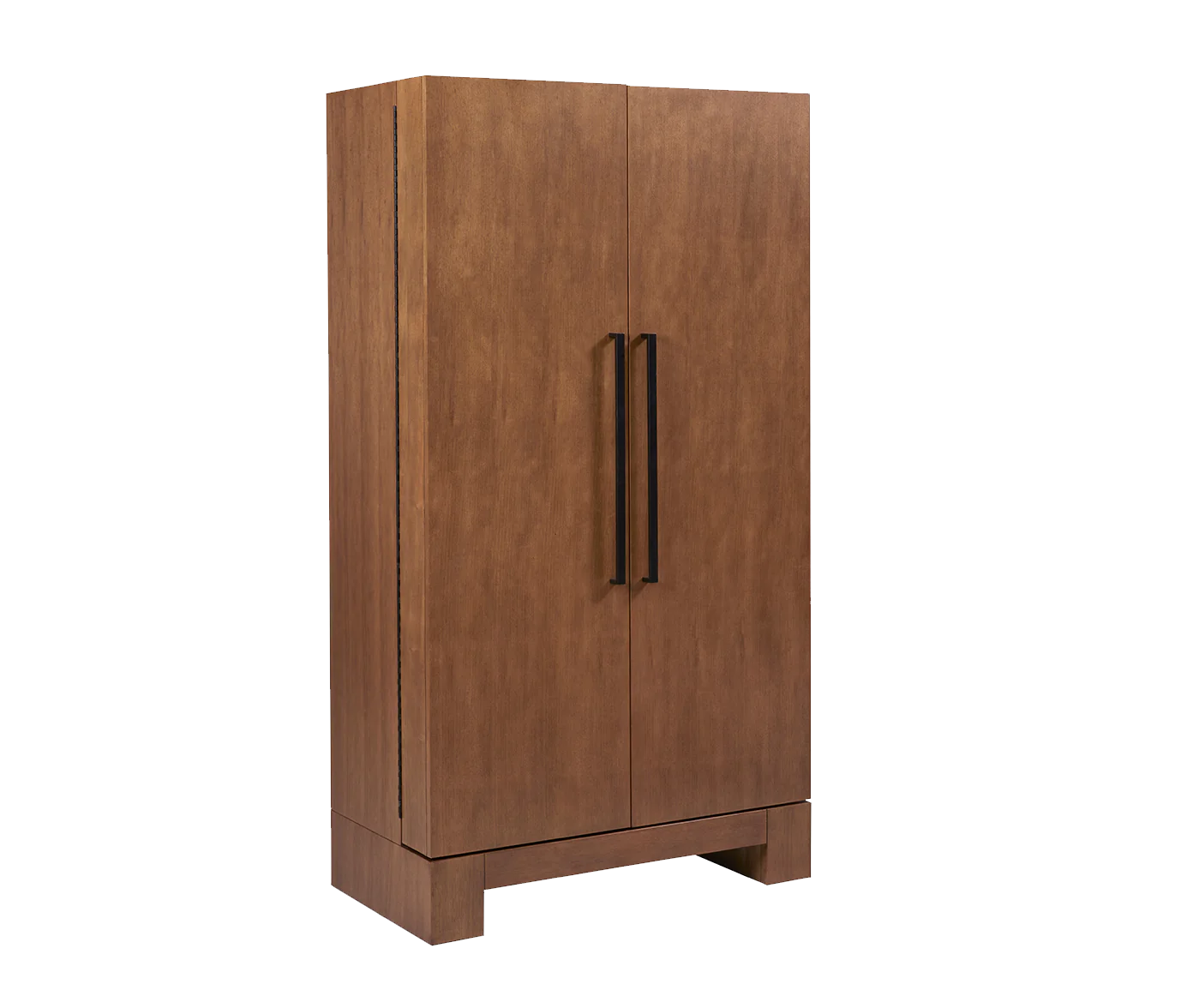 American Heritage Billiards Alta Wine & Spirit Cabinet in Brushed Walnut
