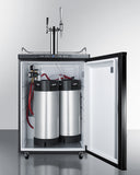 Summit Commercial 24" Wide Coffee Kegerator