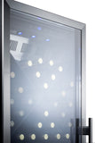 Summit Commercial 24" Wide Single Zone Stainless Steel Commercial Wine Cellar
