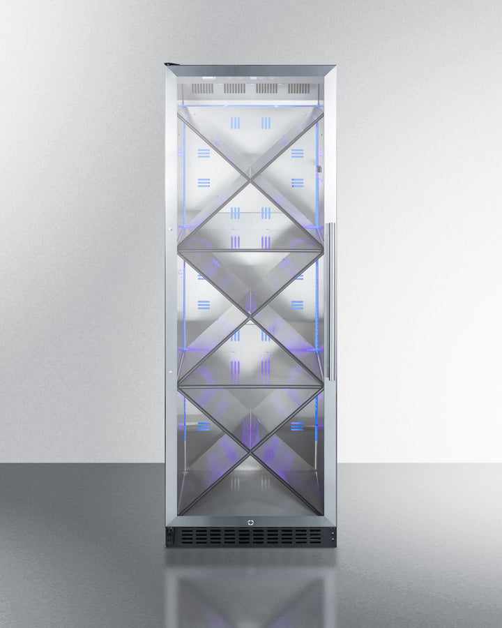 Summit Commercial 24" Wide Single Zone Stainless Steel Commercial Wine Cellar