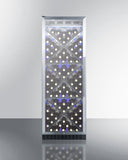 Summit Commercial 24" Wide Single Zone Stainless Steel Commercial Wine Cellar