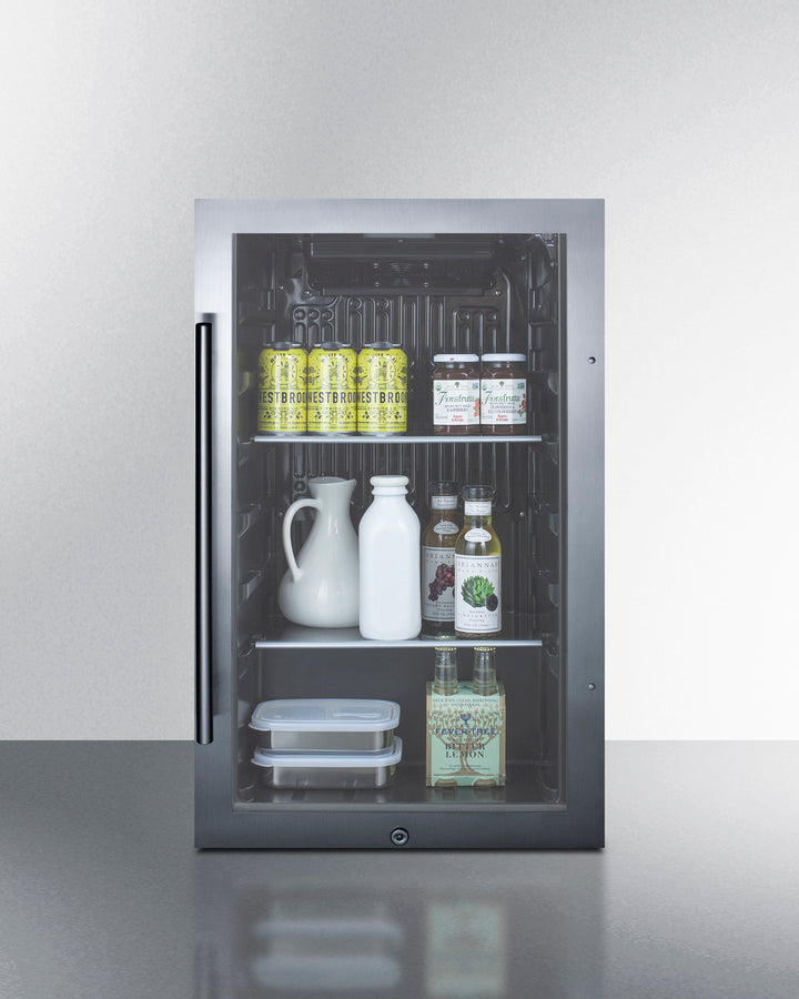 Summit Appliance Shallow Depth Indoor/Outdoor Beverage Cooler