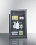 Summit Appliance Shallow Depth Indoor/Outdoor Beverage Cooler