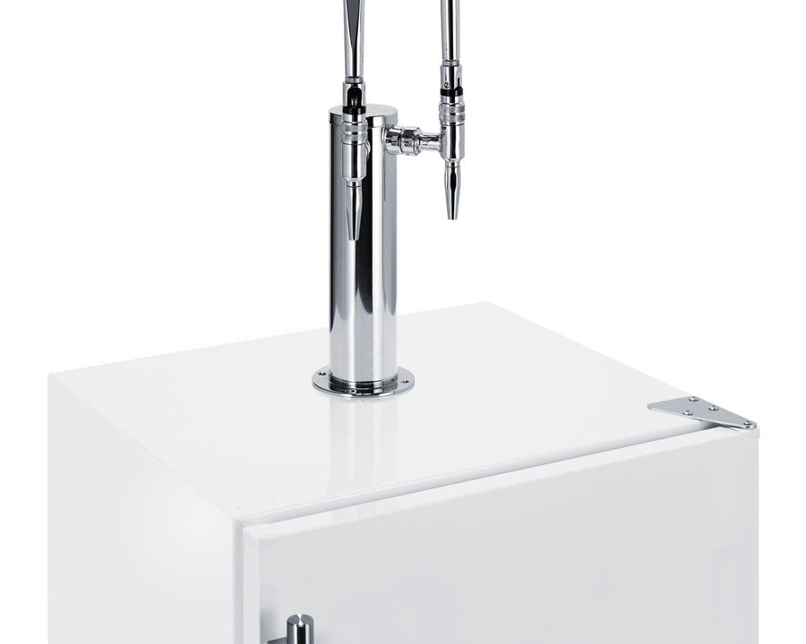 Summit Commercial 24" Wide Built-In Nitro Coffee Kegerator, ADA Compliant