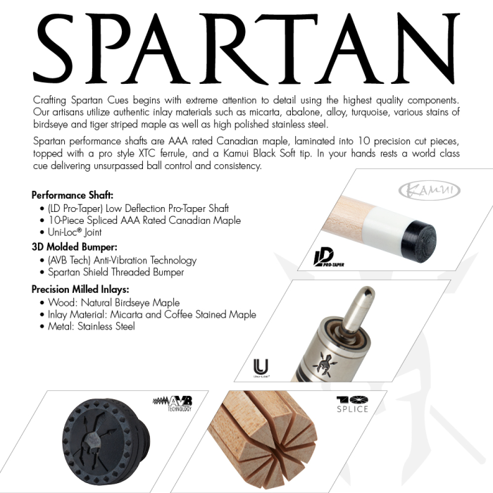 Spartan SPR05 Cue - No Wrap