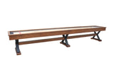 Playcraft 12' Santa Fe Pro-Style Shuffleboard Table in Cocoa Bean