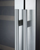 Allavino 47" Wide FlexCount II Tru-Vino 354 Bottle Dual Zone Stainless Steel Side-by-Side Wine Refrigerator