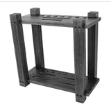 Imperial Rectangle Floor Rack in Silver Mist