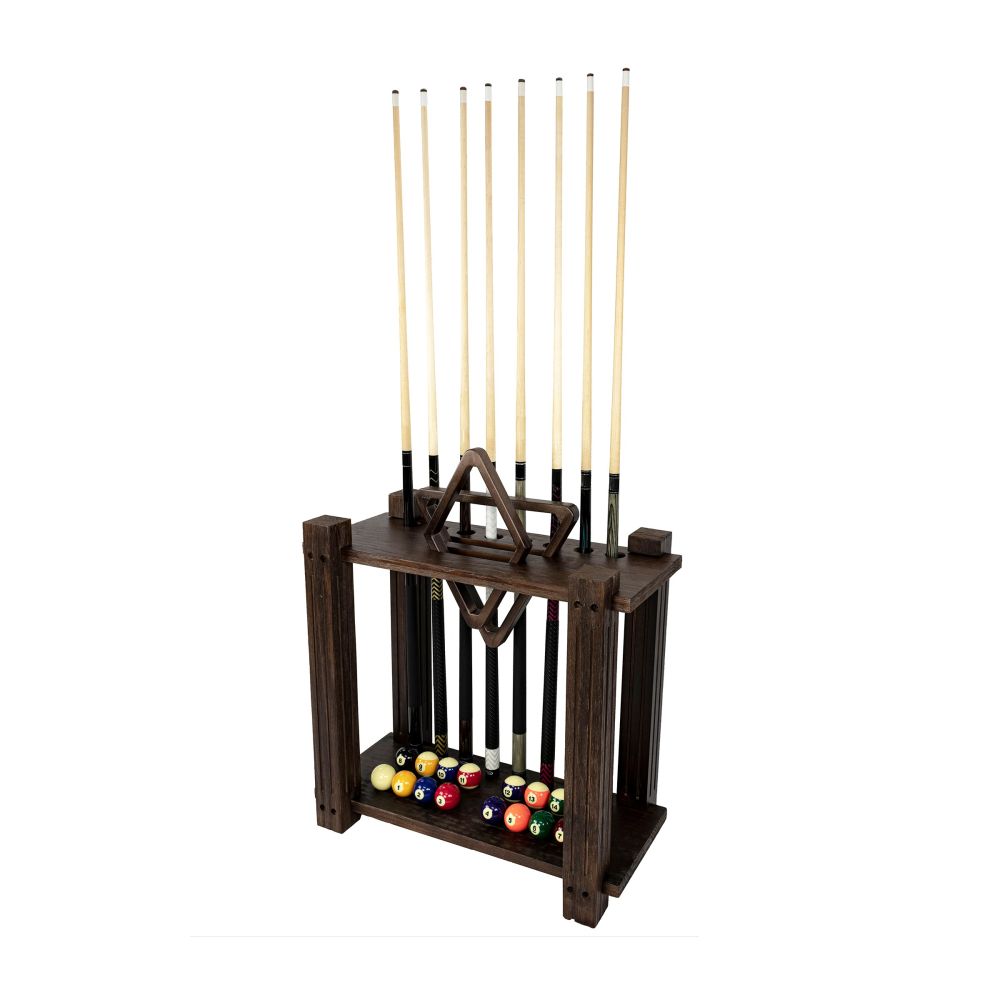 Imperial Rectangle Floor Rack in Weathered Dark Chestnut