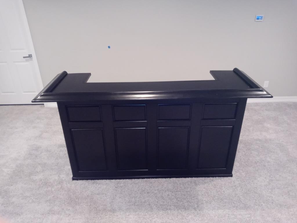 RAM Game Room 84" Bar - Black