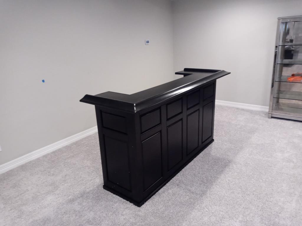 RAM Game Room 84" Bar - Black