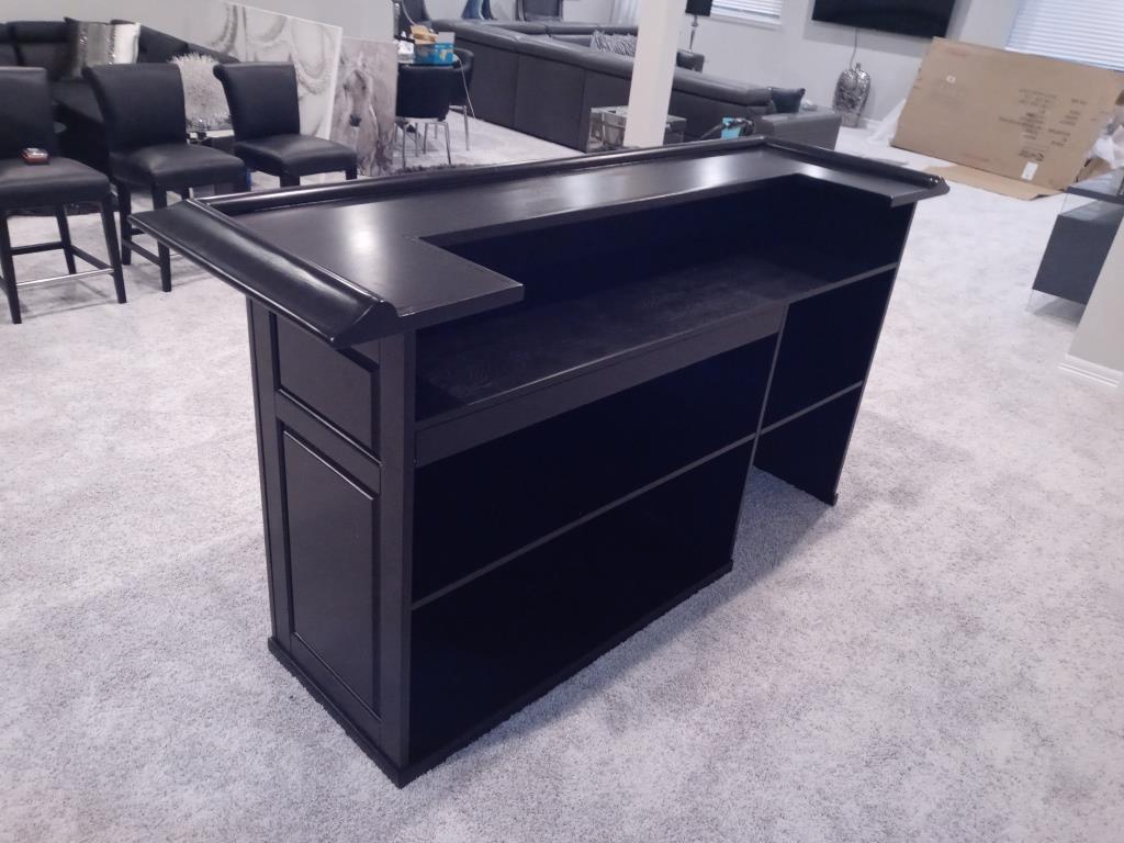 RAM Game Room 84" Bar - Black