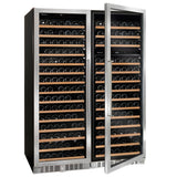 N'FINITY Double LXi Single Zone + LX Dual Zone Max Wine Cellar (Stainless Steel Door)