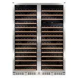 N'FINITY Double LXi Single Zone + LX Dual Zone Max Wine Cellar (Stainless Steel Door)