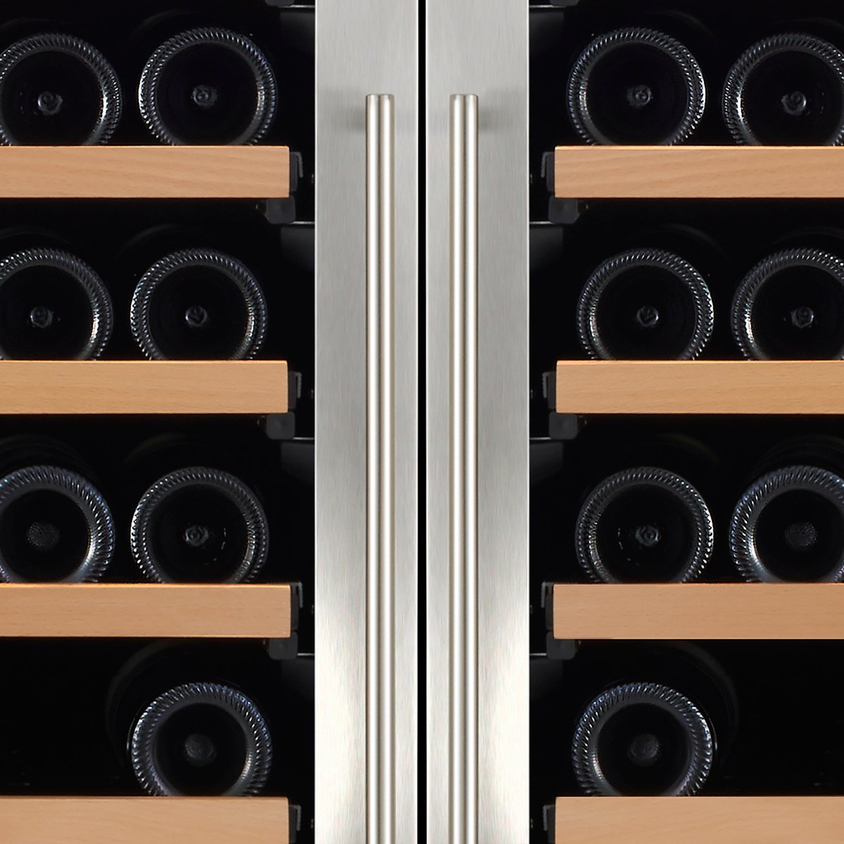 N'FINITY Double LXi Single Zone + LX Dual Zone Max Wine Cellar (Stainless Steel Door)