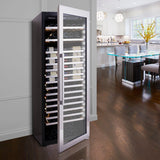 Vinotheque XL Single Zone Wine Cellar with Steady-Temp™ Cooling (Stainless Steel Door)