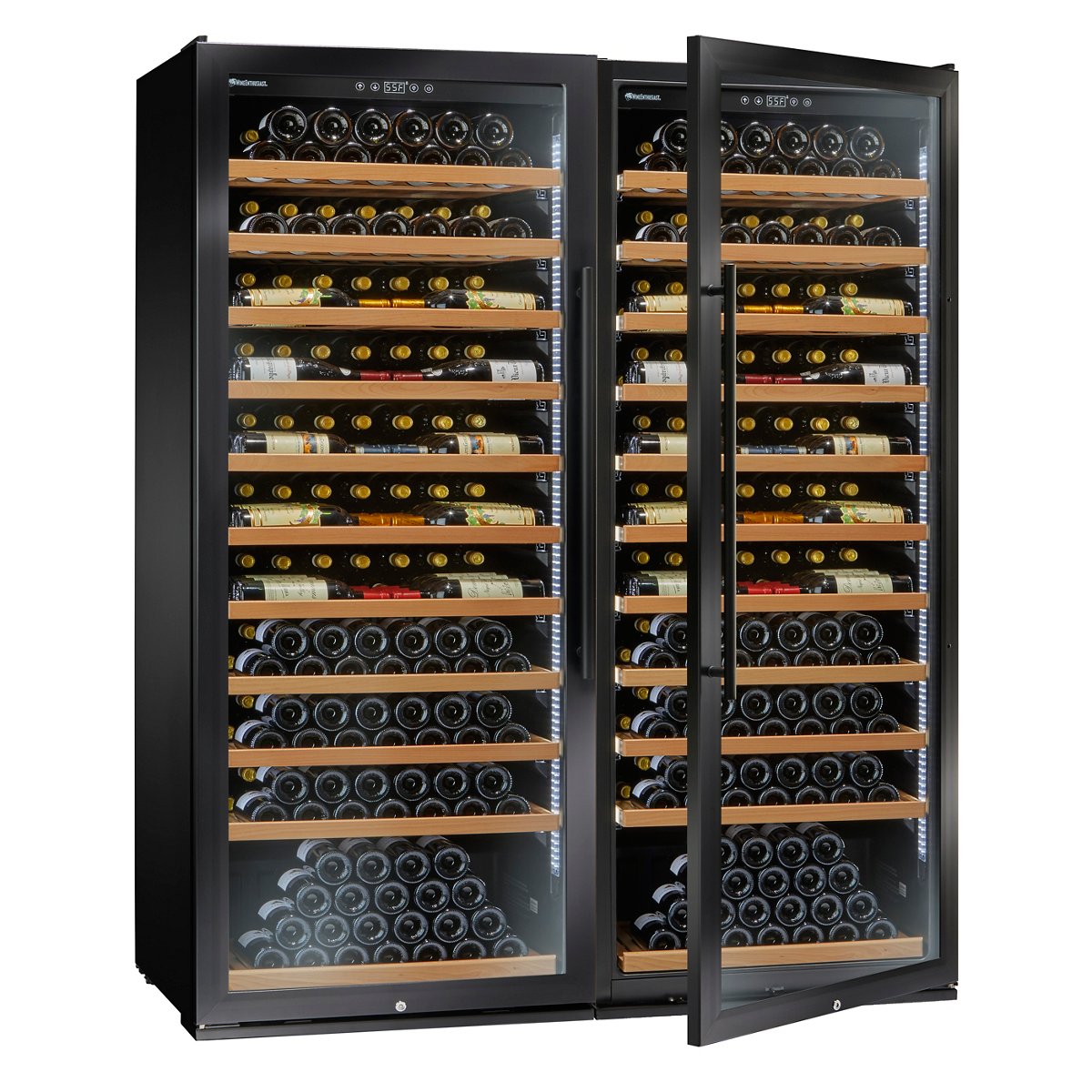 Classic XL 600-Bottle Wine Cellar with VinoView Shelving