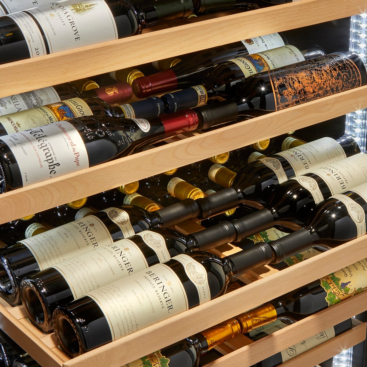 Classic XL 300-Bottle Wine Cellar with VinoView Shelving