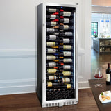 Wine Enthusiast VinoView PRO Commercial 155-Bottle Compressor Wine Cooler
