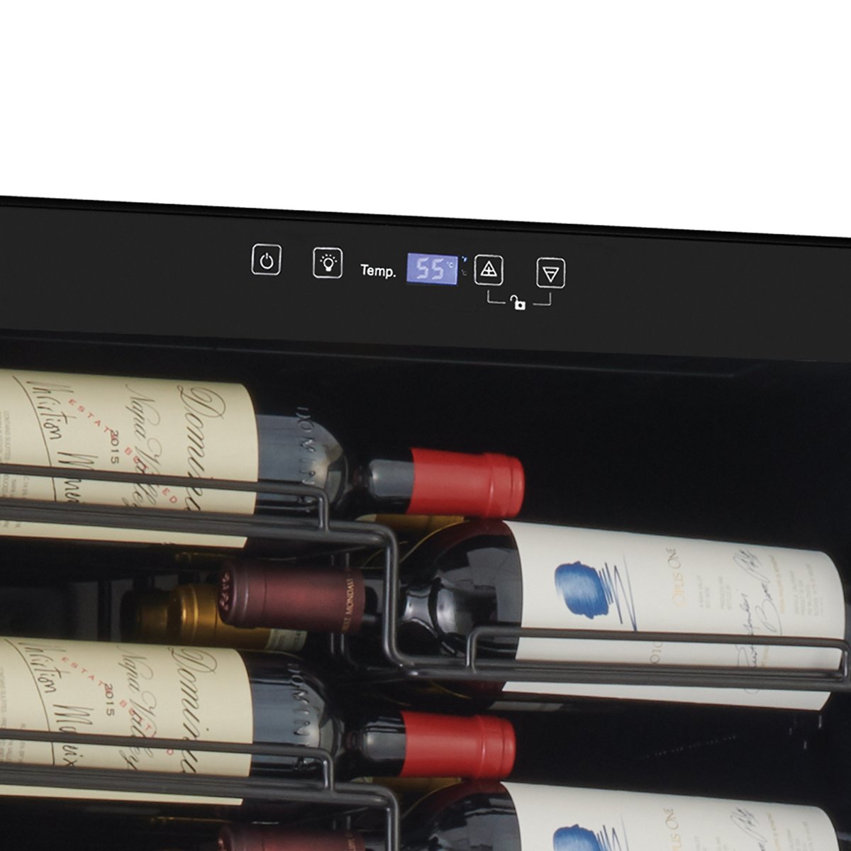 Wine Enthusiast VinoView 155-Bottle Wine Cellar