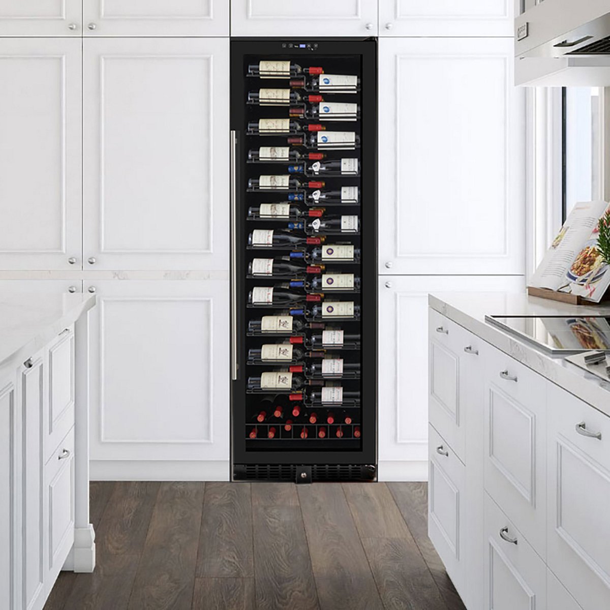 Wine Enthusiast VinoView 155-Bottle Wine Cellar