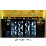 Wine Enthusiast VinoView 155-Bottle Wine Cellar