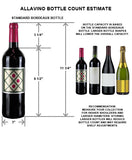Allavino 32" Wide Vite II Tru-Vino 277 Bottle Single Zone Stainless Steel Left Hinge Wine Refrigerator
