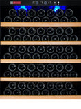 Allavino 32" Wide Vite II Tru-Vino 277 Bottle Single Zone Stainless Steel Left Hinge Wine Refrigerator