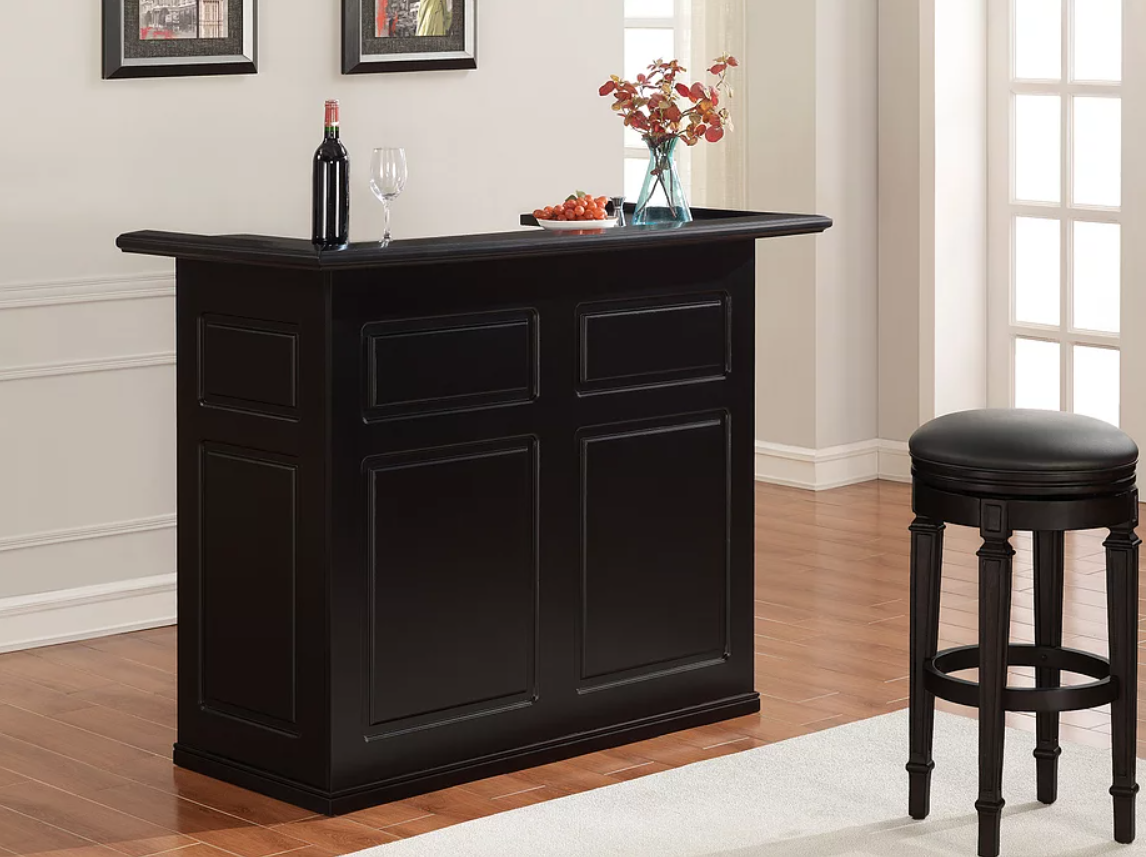 American Heritage Billiards Trenton Bar In Black