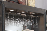 American Heritage Billiards Fairfield Wine Cabinet In Glacier
