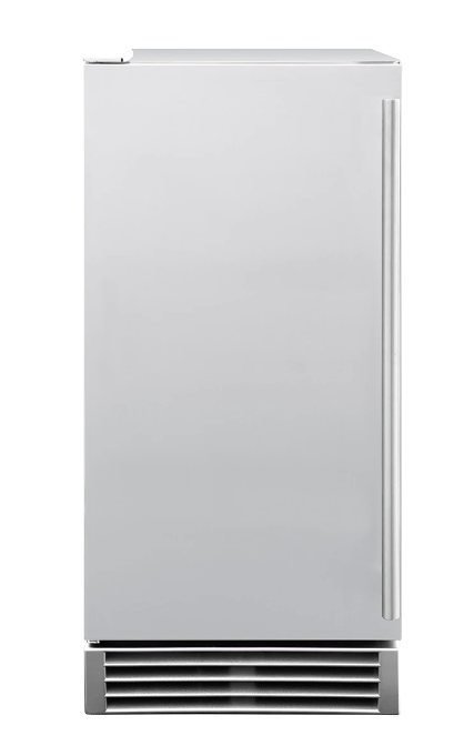 American Made Grills 15" UL Outdoor Rated Ice Maker w/Stainless Door - 50 lb. Capacity