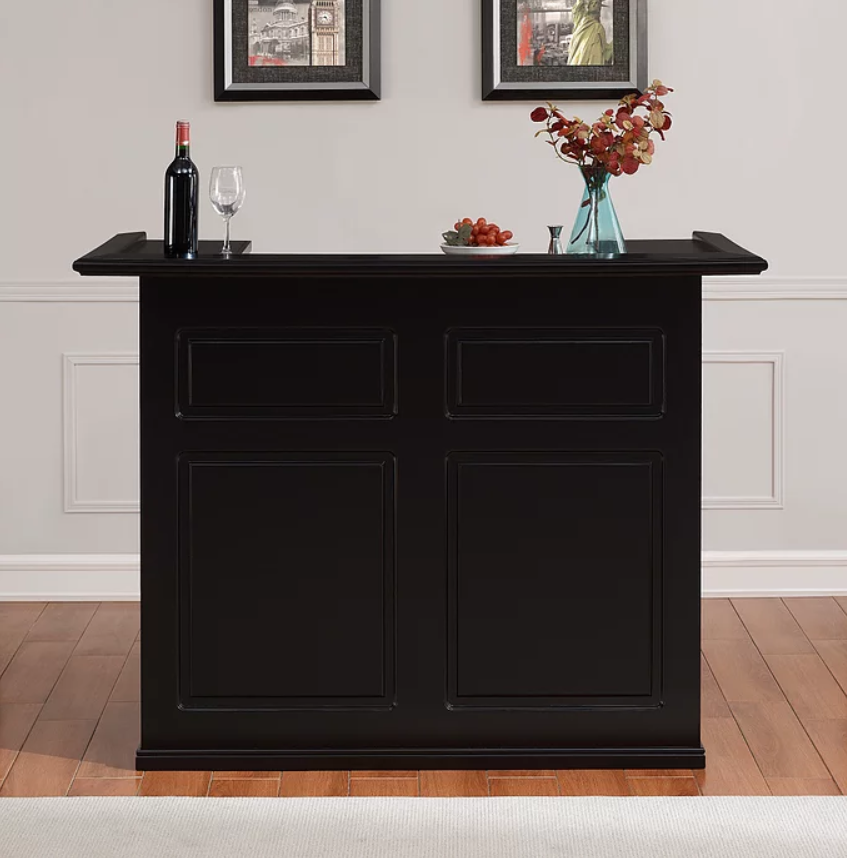 American Heritage Billiards Trenton Bar In Black