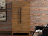 American Heritage Billiards Braxton Wine and Spirit Cabinet