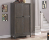 American Heritage Billiards Fairfield Wine Cabinet In Glacier