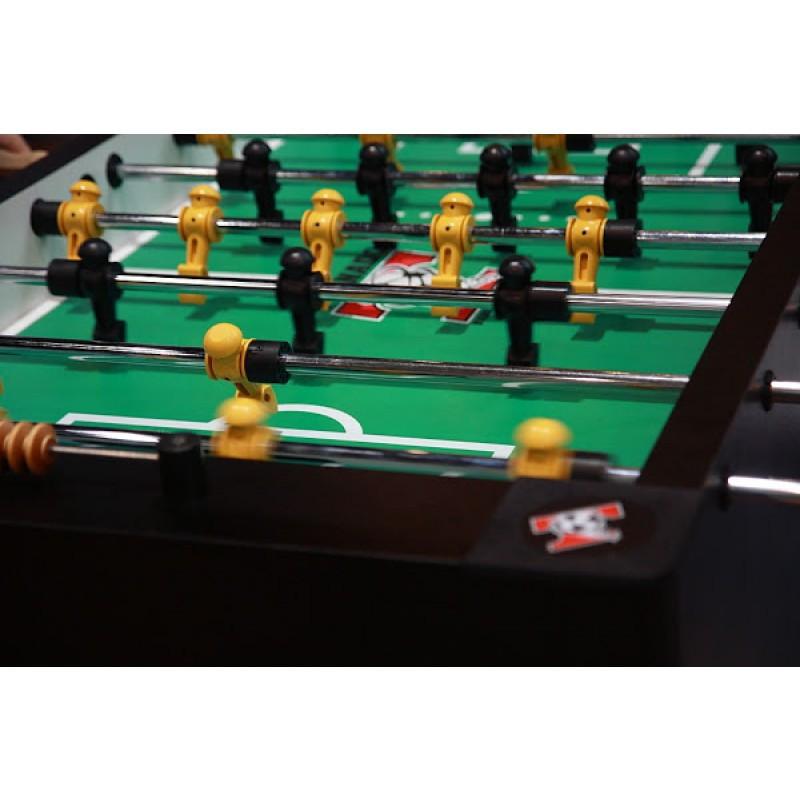 Tornado Classic II Foosball Table Non-Coin in Black Suede